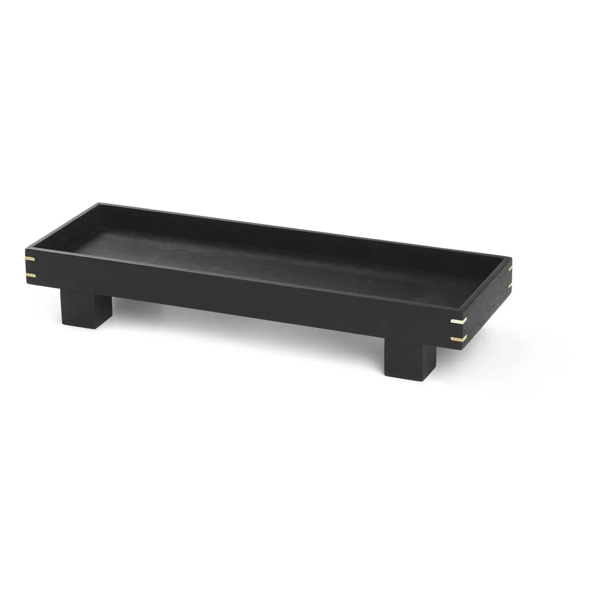 Ferm Living - Bon Ahşap Tepsi | Siyah