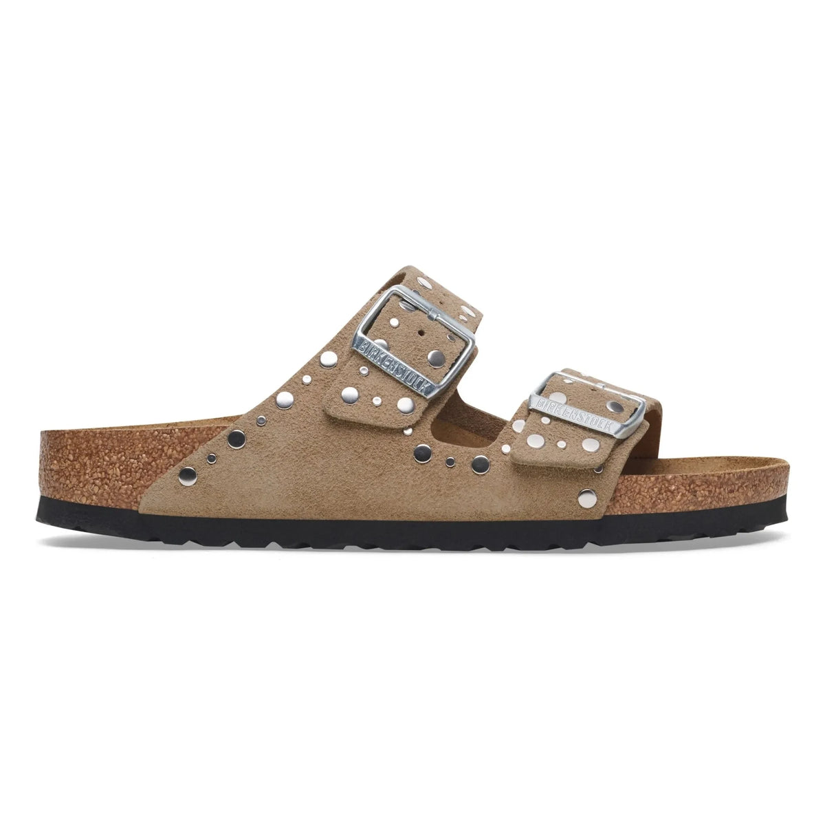 BIRKENSTOCK - एरिज़ोना रिवेटेड सैंडल स्वीडन | टूप ब्राउन