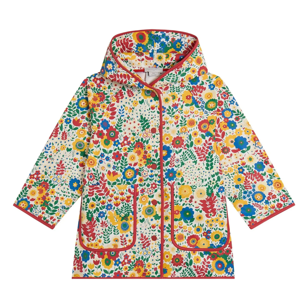 Stella McCartney Kids - Fildişi Çiçek Desenli Mont