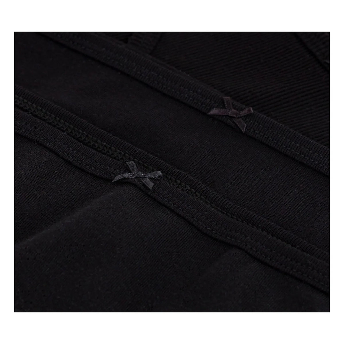 Petit Bateau - 3’lü Organik Pamuk Külot Seti | Siyah