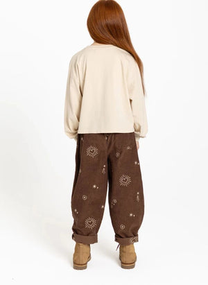 Hundred Pieces - Gianna Kadife Pantolon