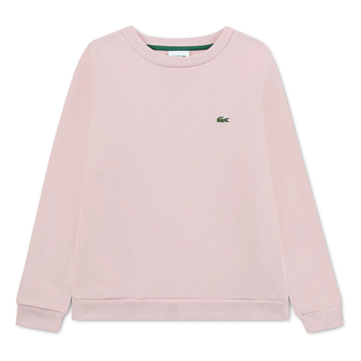 Lacoste - Organik pamuk logolu sweatshirt | Soluk Pembe