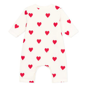 Petit Bateau - Moncoeur सेट | सफेद