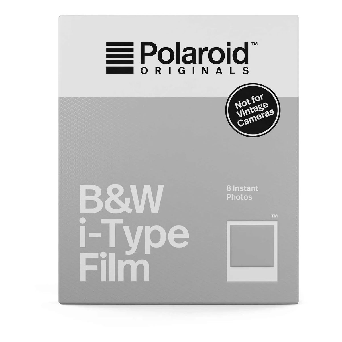 Polaroid - कैमरे के लिए ब्लैक एंड व्हाइट पोलरॉइड फिल्म