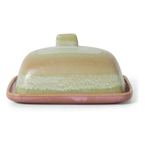 HKliving - स्काईलाइन बटर डिश | हल्का हरा