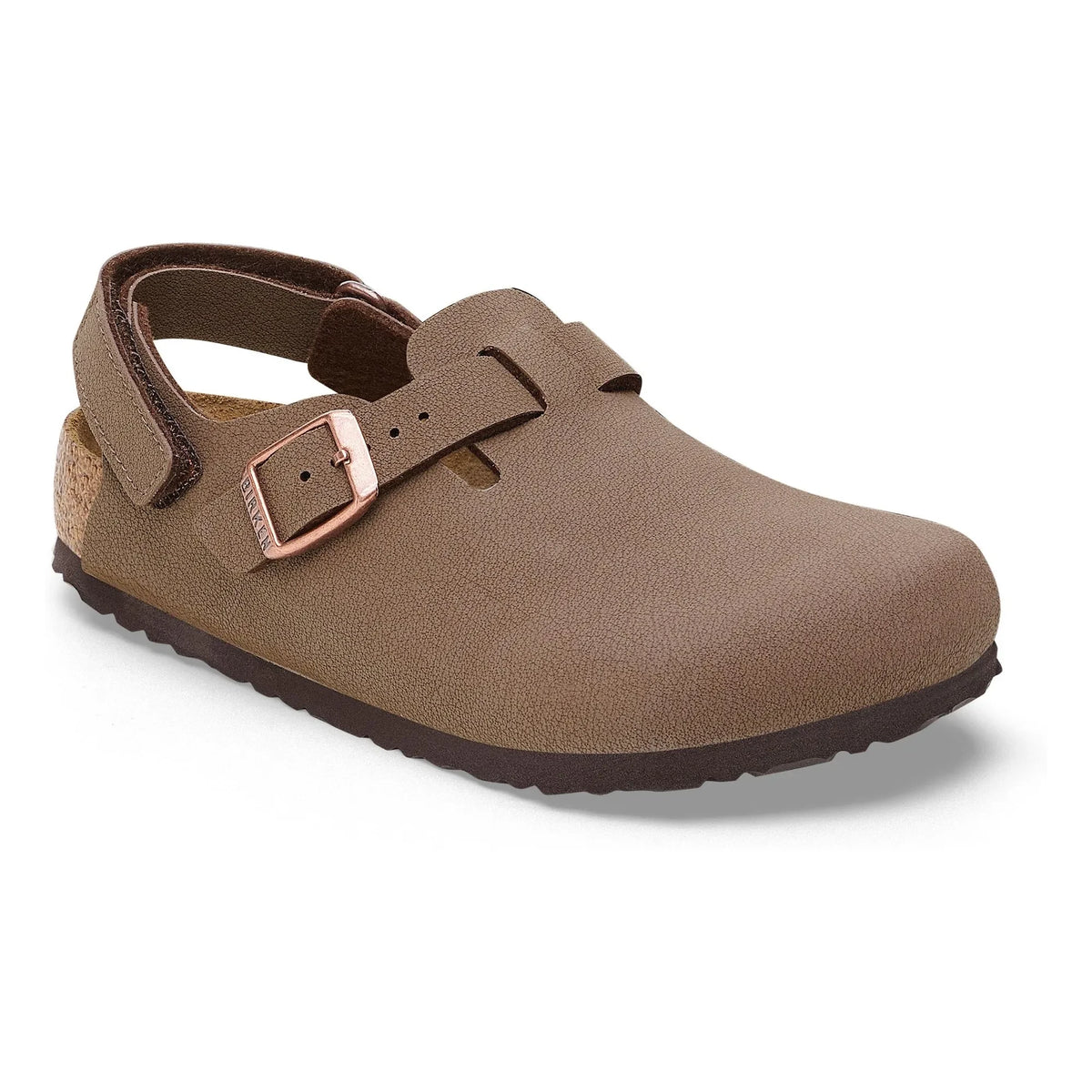 BIRKENSTOCK - बच्चों के टोकियो बिरको-फ्लोर स्लिपर | भूरा