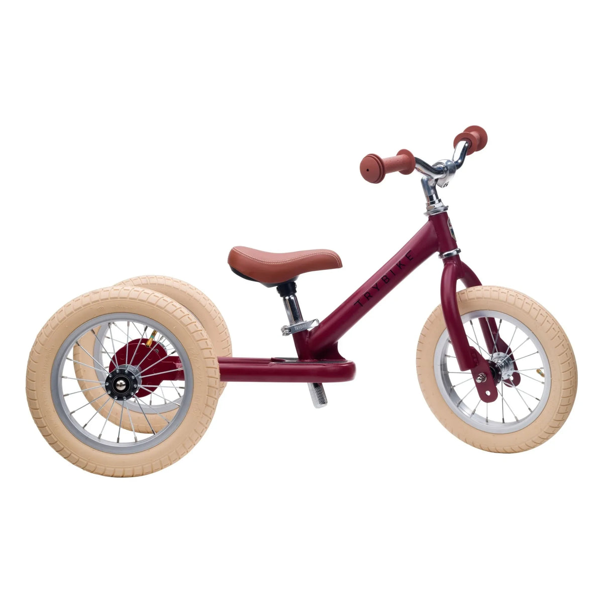 Trybike - Denge Bisikleti - Üç Tekerlekli Bisiklet | Kırmızı