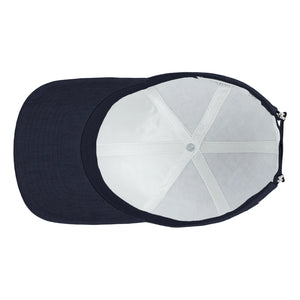 Varsity Headwear - लिनन टोपी | नेवी ब्लू