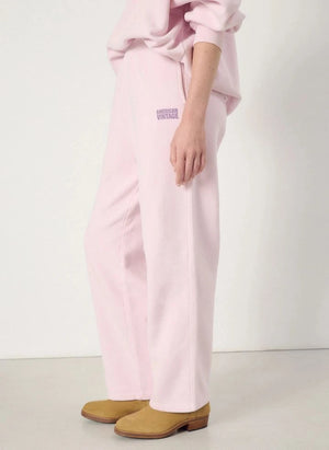 American Vintage - Plizzy Pamuklu Jogger Pantolon | Pudra Pembe