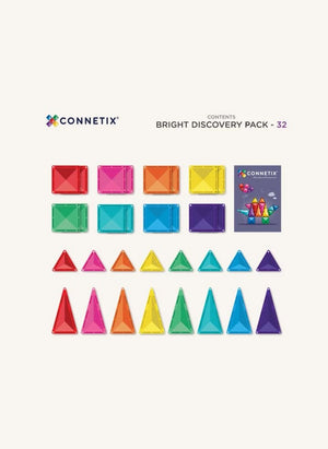 Connetix - Discovery Paketi - 32 Parça | Pastel