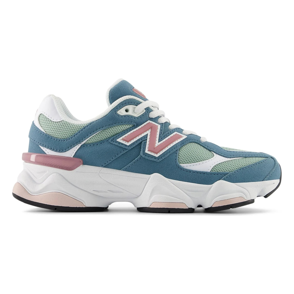 New Balance - लेस-अप स्नीकर्स 9060 | गहरा हरा