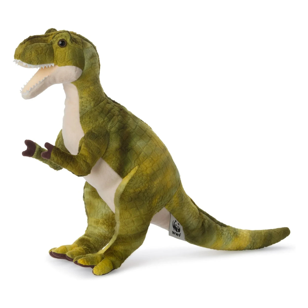 Bon Ton Toys - WWF - T-Rex आलीशान खिलौना | हरा