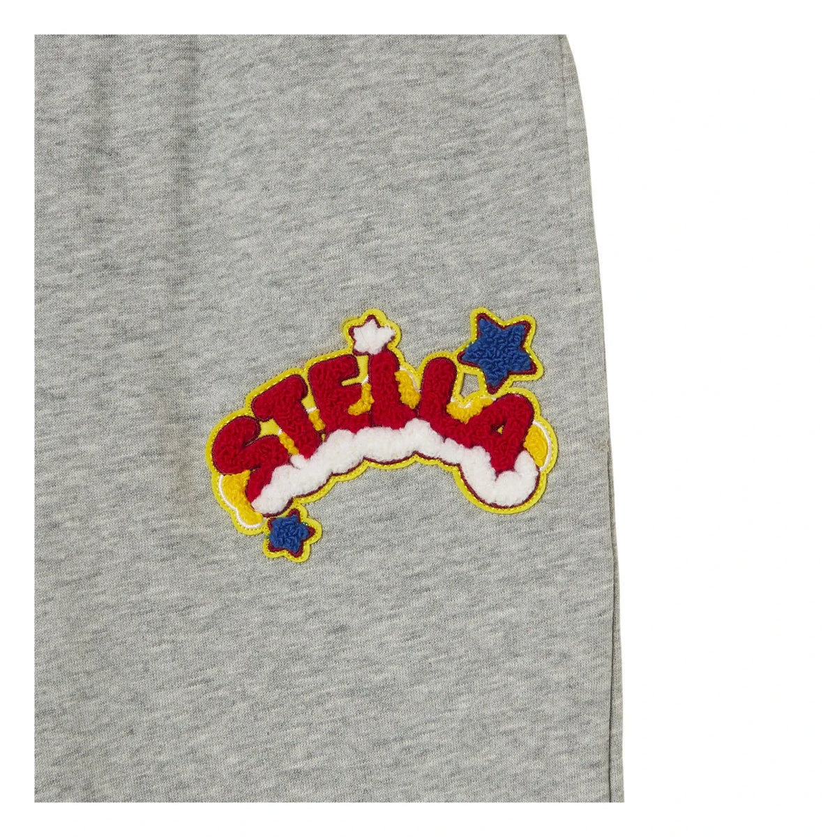 Stella McCartney Kids - जॉगर एम्पल पैच | हेदर ग्रे