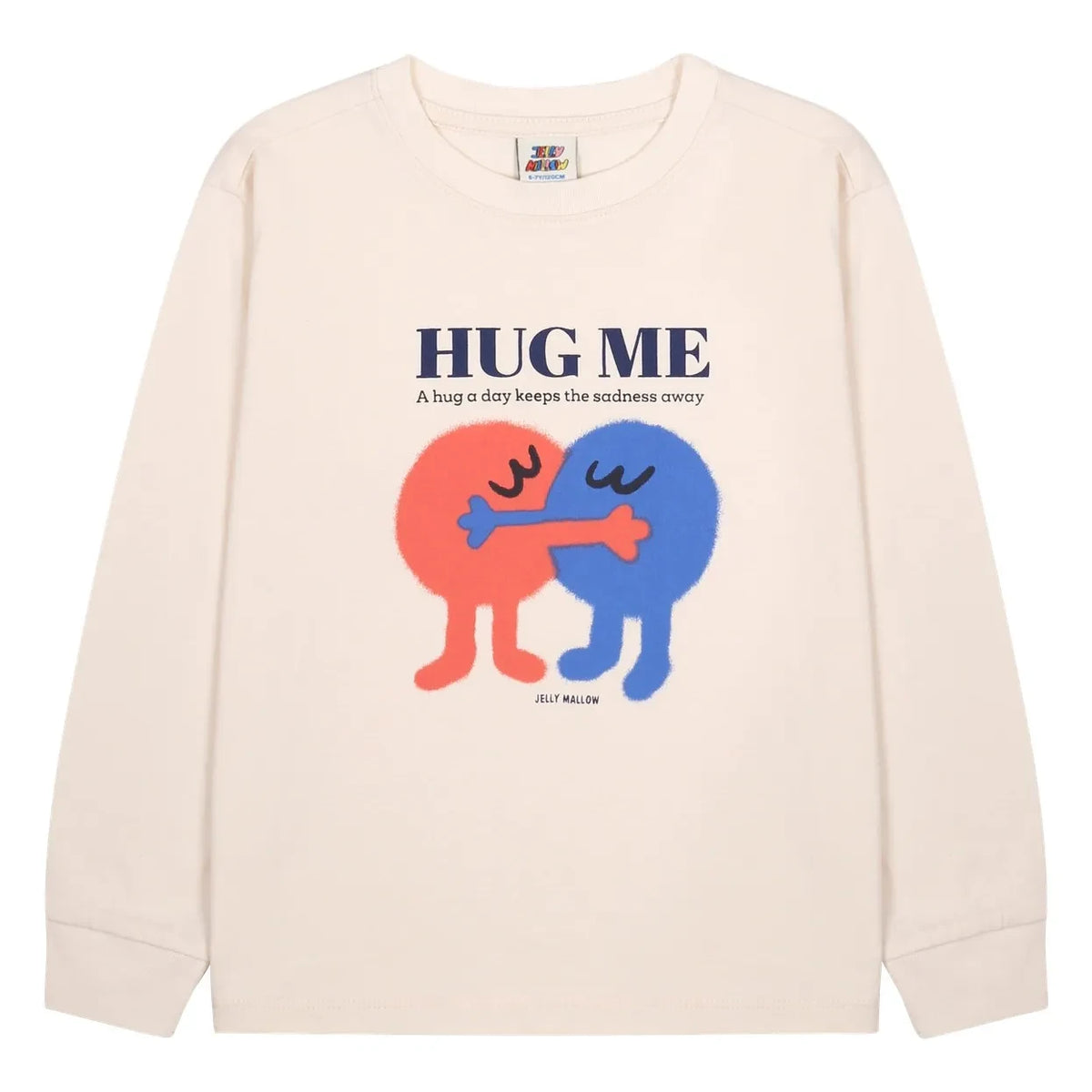 Jelly Mallow - "Hug Me" टी-शर्ट | एक्रू