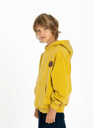 Hundred Pieces - Pat Outdoor Organik Pamuklu Sweatshirt | Hardal