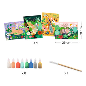 Djeco - उष्णकटिबंधीय वन चित्र