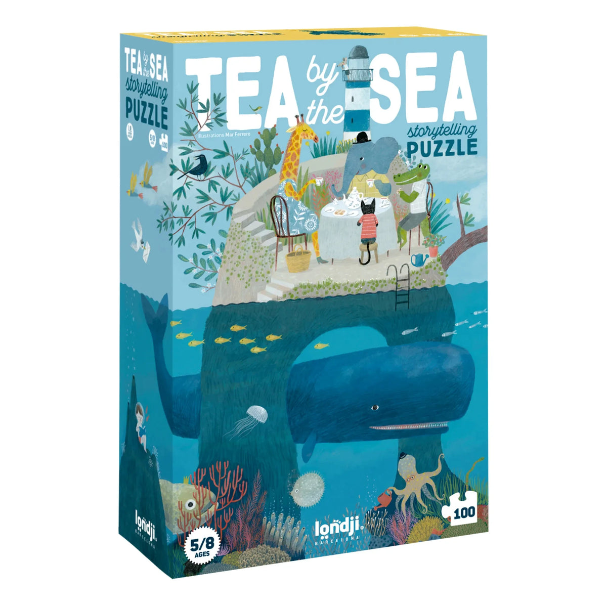 Londji - समुद्र किनारे चाय पहेली - 100 टुकड़े