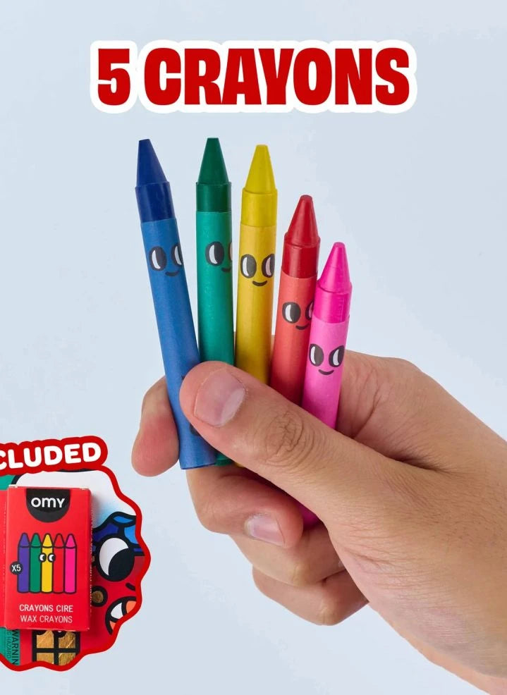 Omy - Noel çıkartmalı boyama kitabı