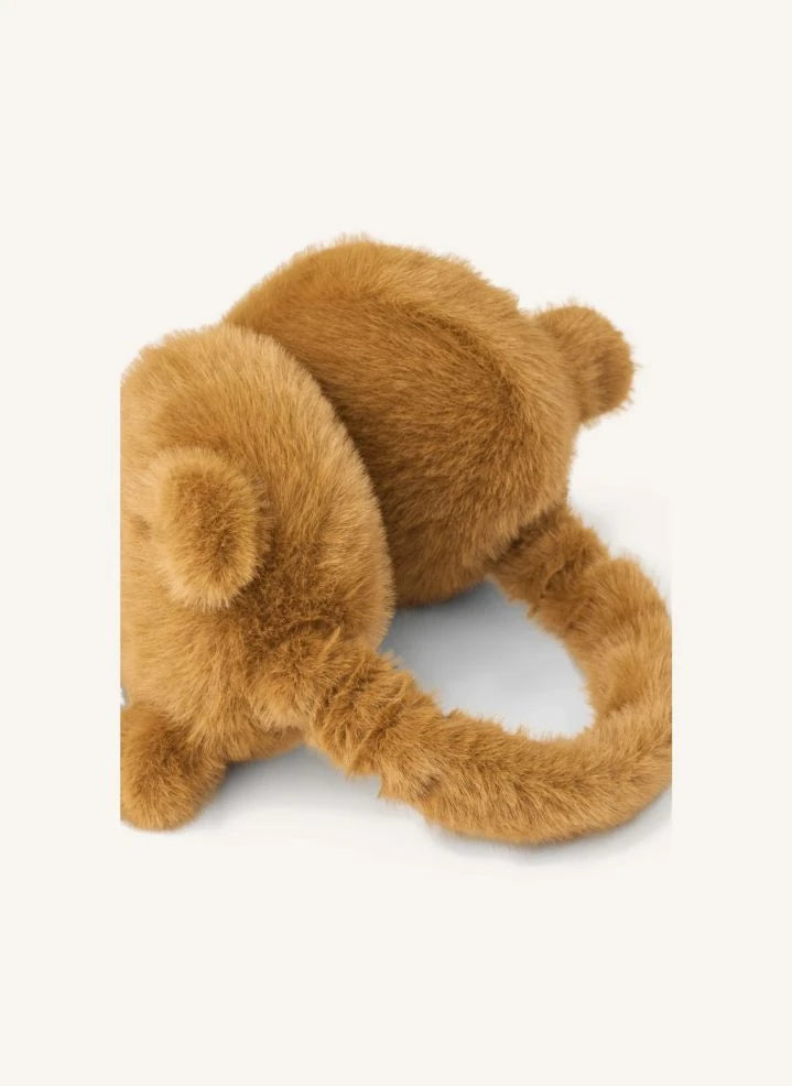 Liewood - Timothy Bear Tüylü Kulaklıklı Geri Dönüştürülmüş Elyaf | Karamel