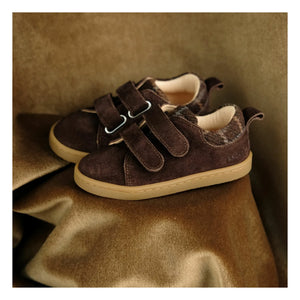 Lazare - Mahaut शुरुआती जूते | भूरा