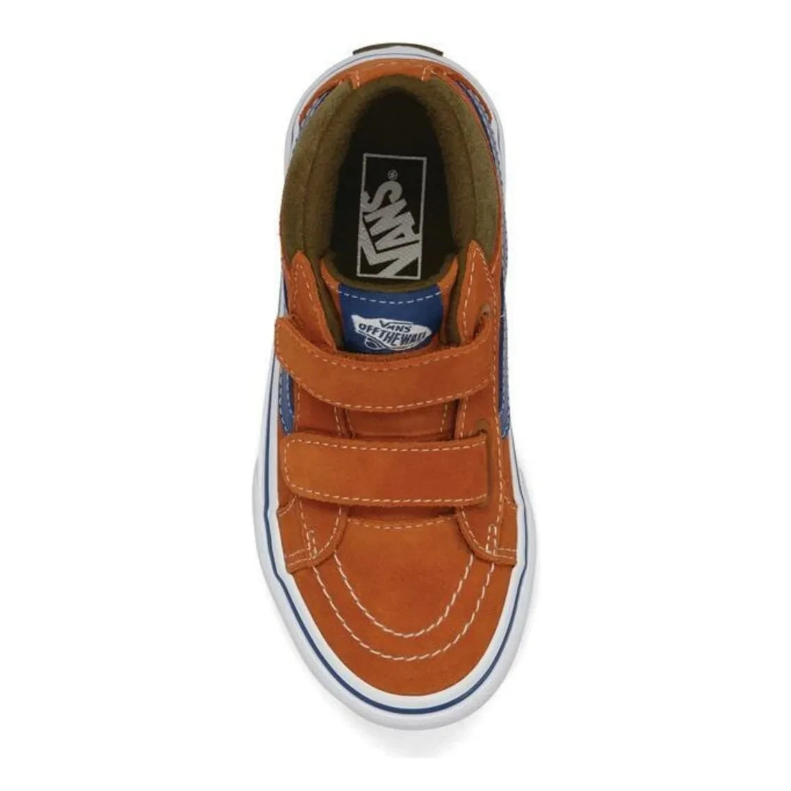 Vans - SK8-Mid Reissue V Pop Scratch स्नीकर | रस्टी (जंग लगा हुआ)