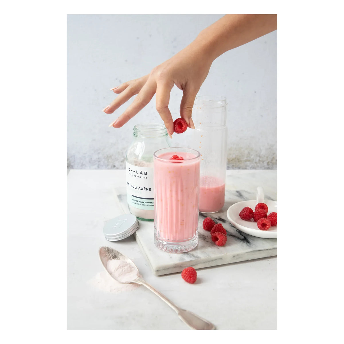 D-LAB NUTRICOSMETICS - प्रो-कोलेजन न्यू स्किन पाउडर - 500 मिली