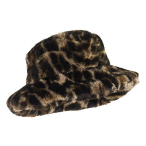 Molo - Bob Fur Kylie लेपर्ड रीसायकल किए गए रेशे | भूरा