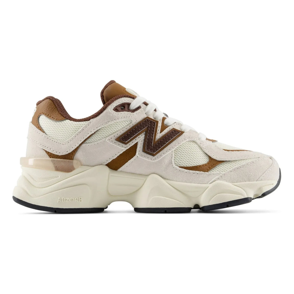 New Balance - लेस-अप स्नीकर्स 9060 | भूरा