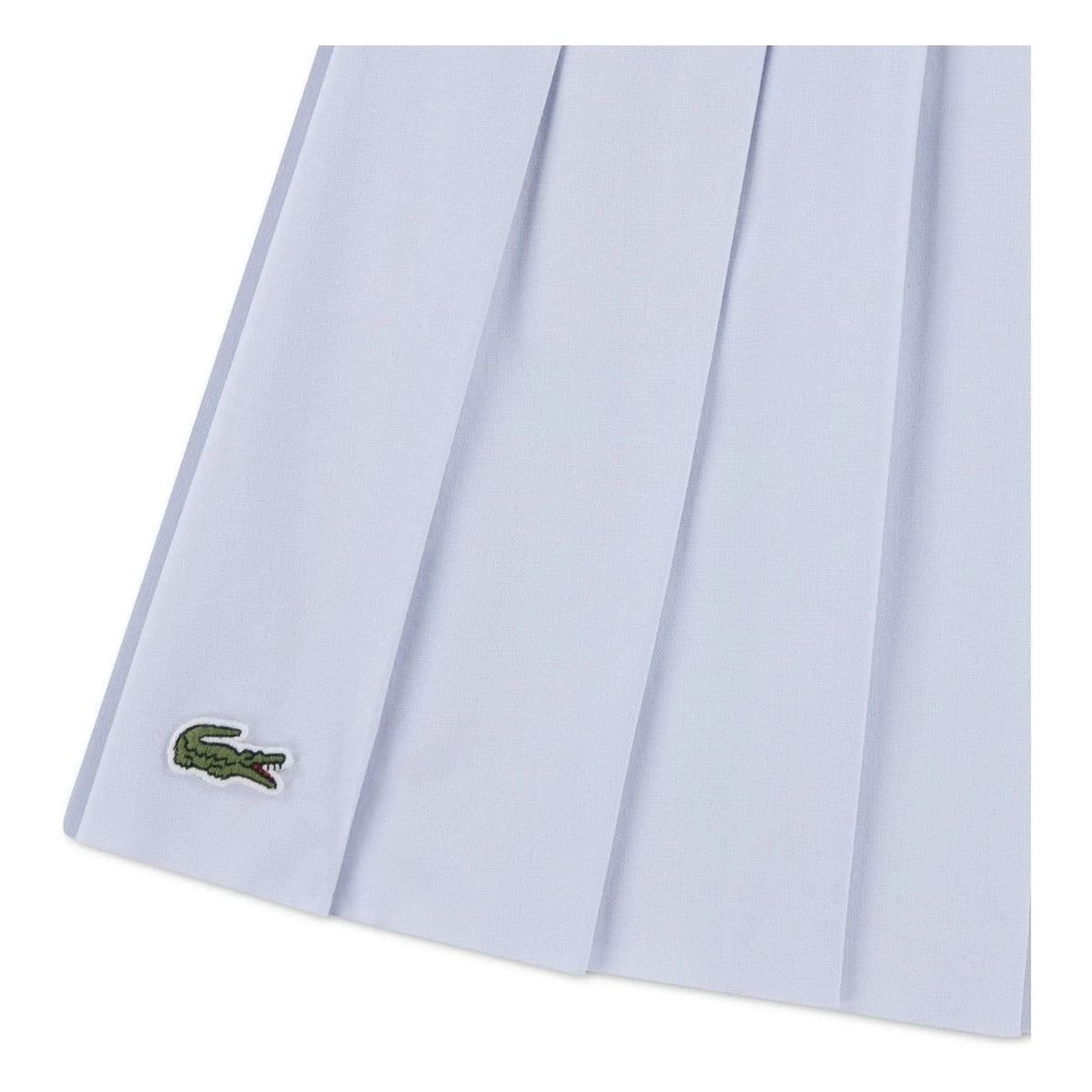 Lacoste - Geri Dönüştürülmüş Elyaf Pilili Etek | Açık Mavi