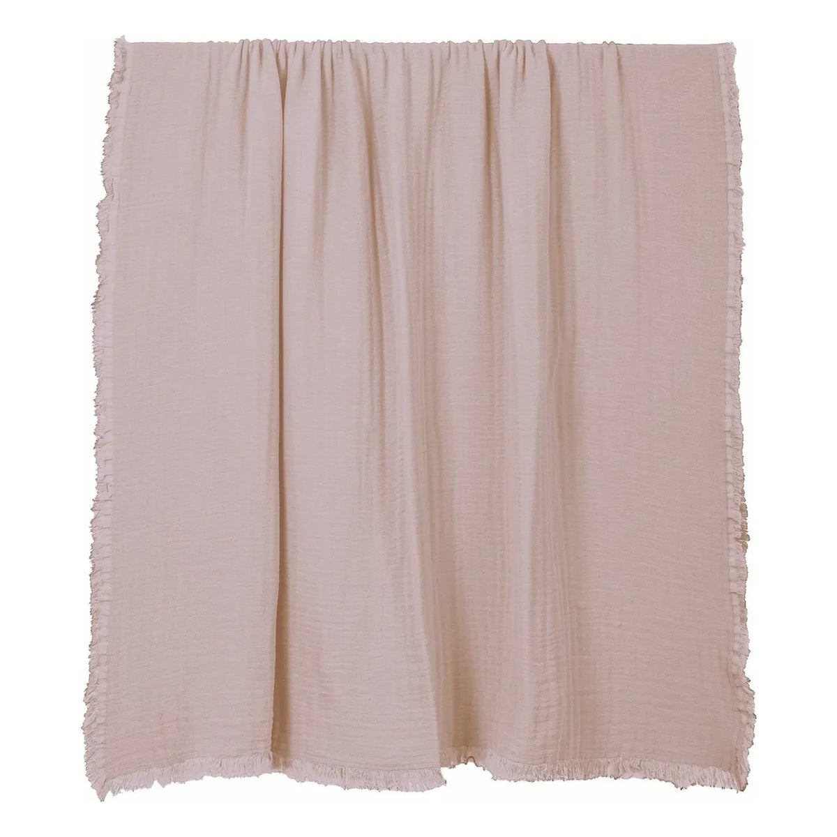 Haomy - Vanly कॉटन वॉयल कंबल | पाउडर गुलाबी