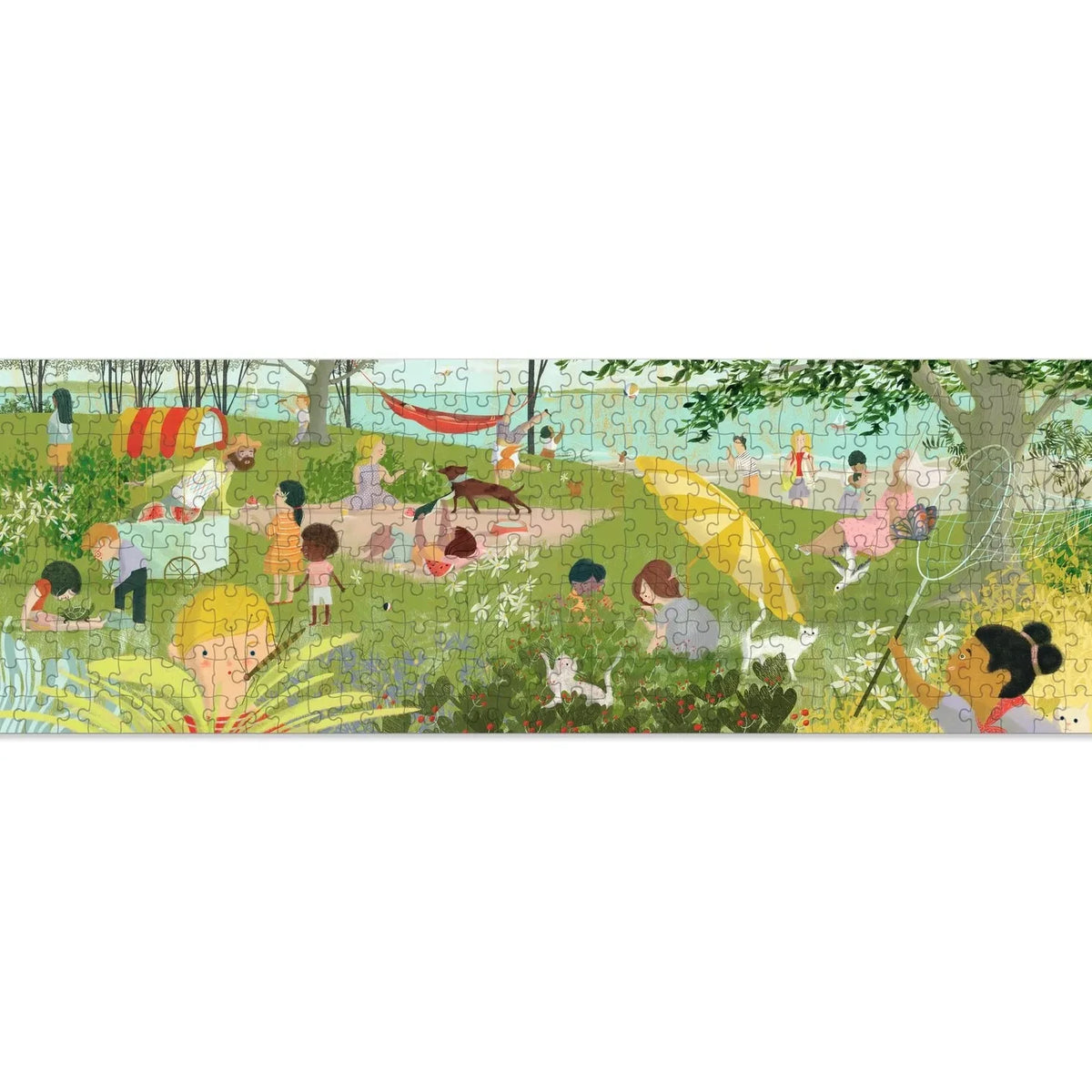 Djeco - "Bir Yaz Günü" Puzzle - 350 Parça