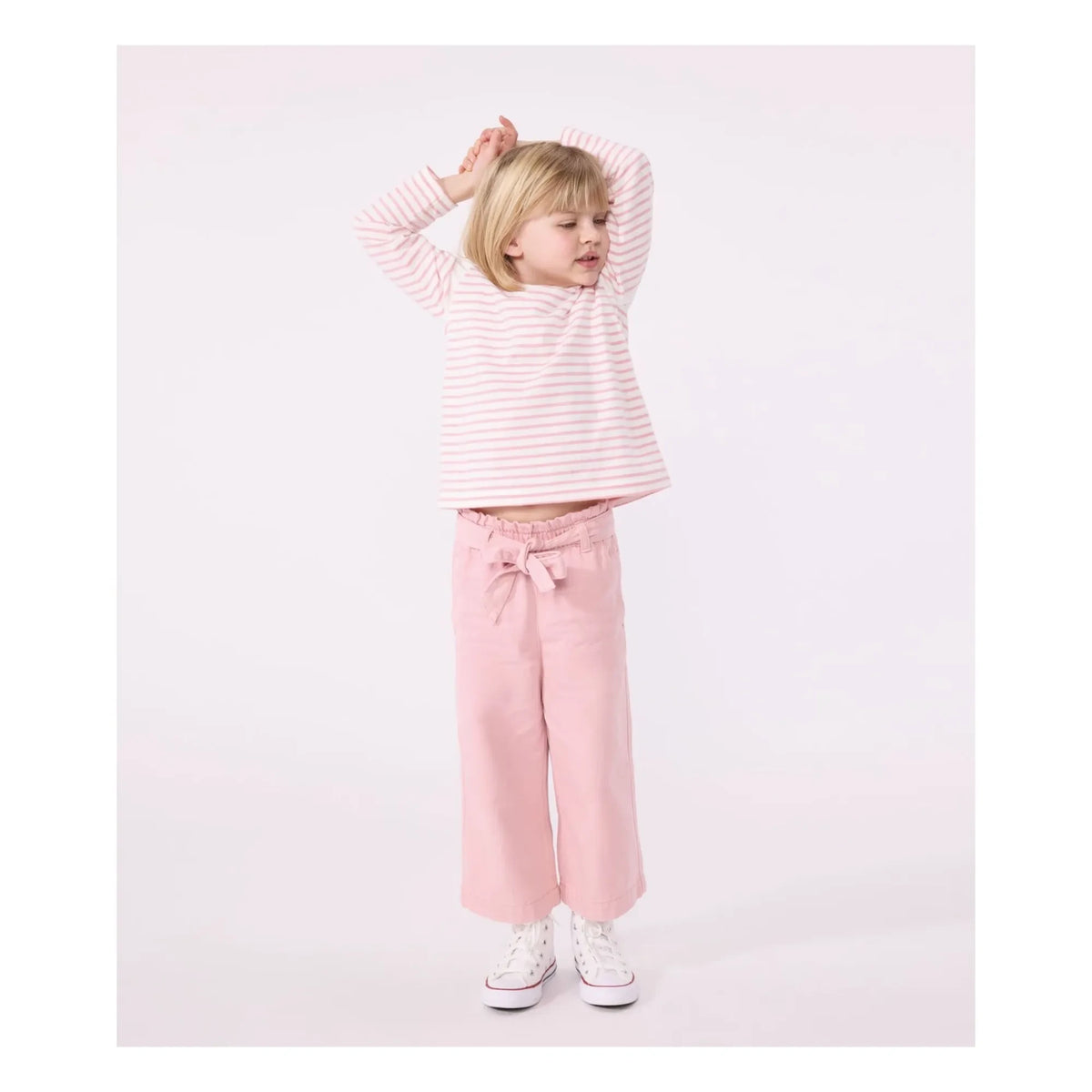 Petit Bateau - Bip टेंसेल पैंट | गुलाबी