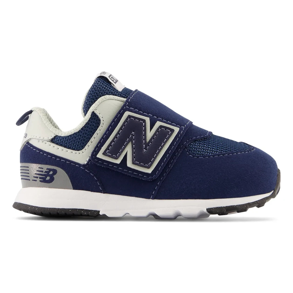 New Balance - 574 New-B वेल्क्रो स्नीकर | नेवी ब्लू