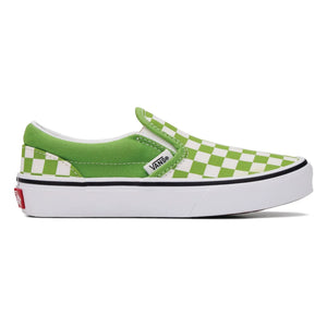 Vans - Slip-On Damier स्नीकर्स | हरा