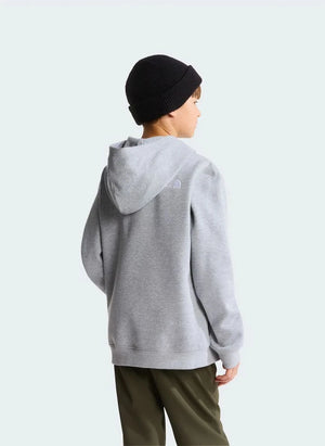 The North Face - Essential Drew Peak Kapüşonlu Üst | Gri melanj