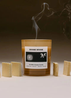 Boogie Bougie - Hot Milk & Gossip Kırıntıları Mum - 270 g