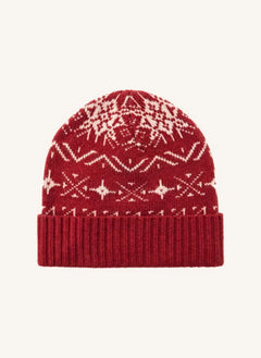 Hundred Pieces - Timber Jakarlı Merino Yün Bere | Kahverengi