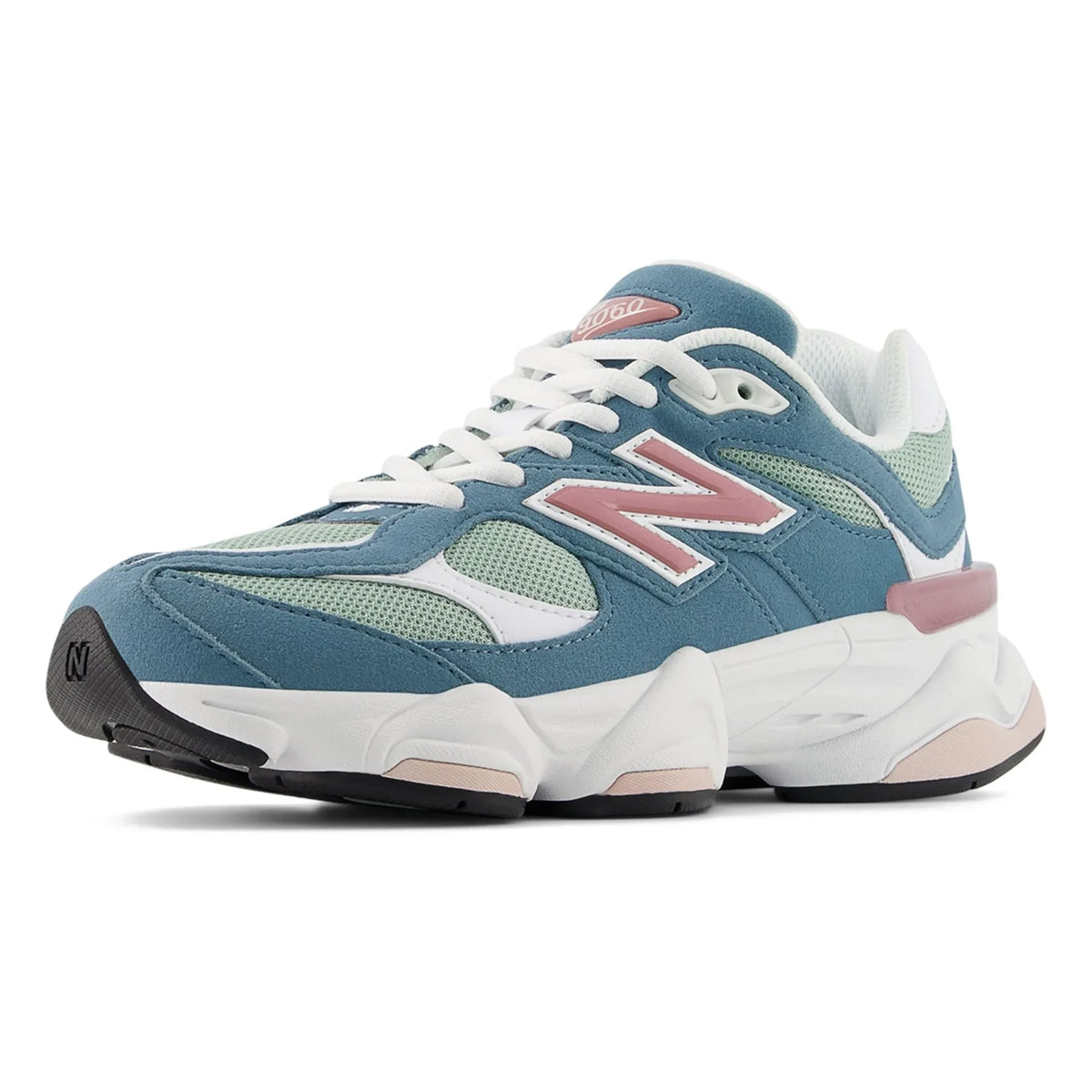 New Balance - लेस-अप स्नीकर्स 9060 | गहरा हरा