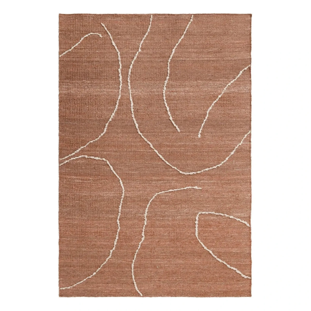 Ferm Living - Gesso विकर | टेराकोटा