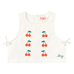 Tinycottons - Top Cerises | सफेद
