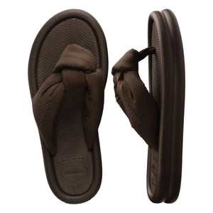 Havaianas - ओवर पफ्ड फ्लिप फ्लॉप | चॉकलेट