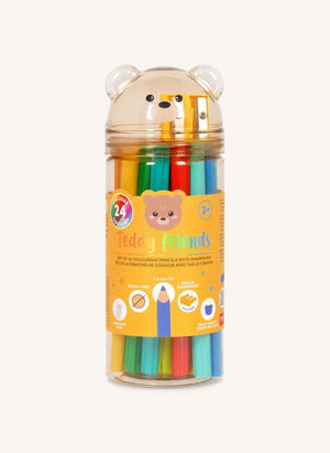 Legami - 24’lü Teddy Friends Renkli Kalem Seti
