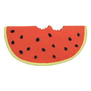 Oli & Carol - दांतों के लिए खिलौना तरबूज वैली | लाल