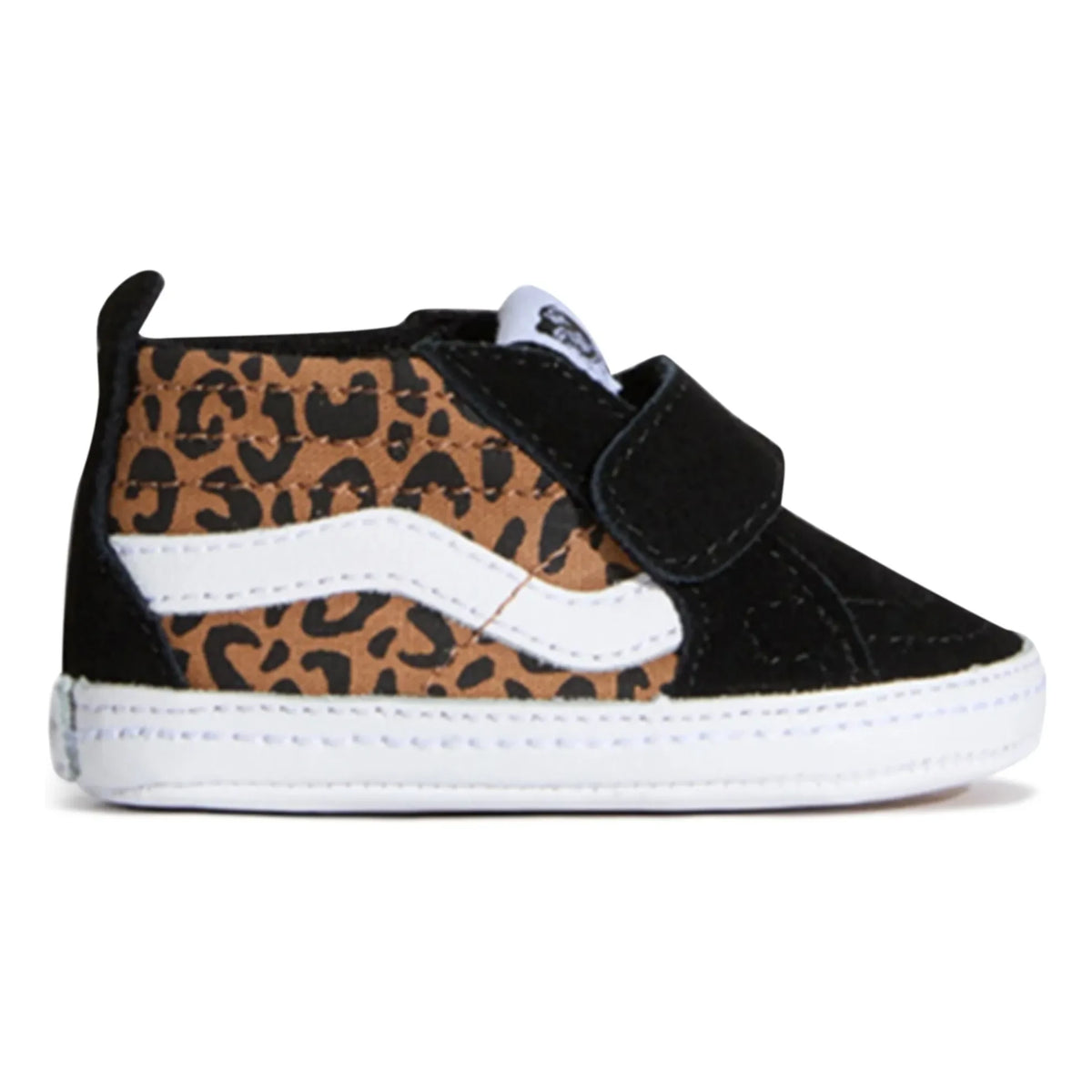 Vans - SK8-Hi Crib लेपर्ड स्क्रैच स्नीकर्स | भूरा