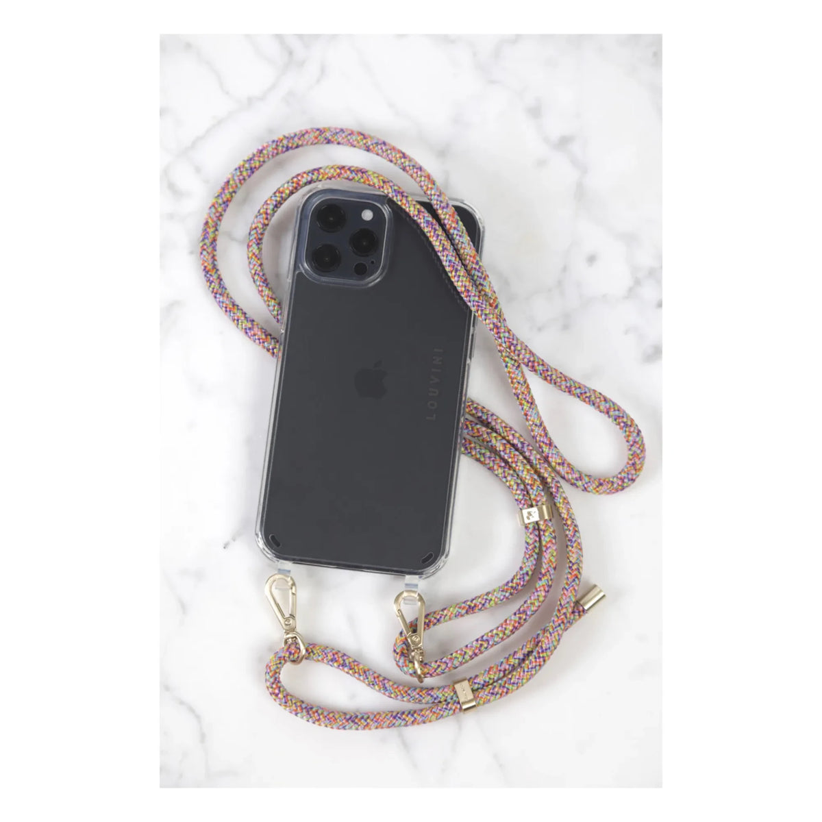 Louvini - Charlie Şeffaf iPhone Kılıfı