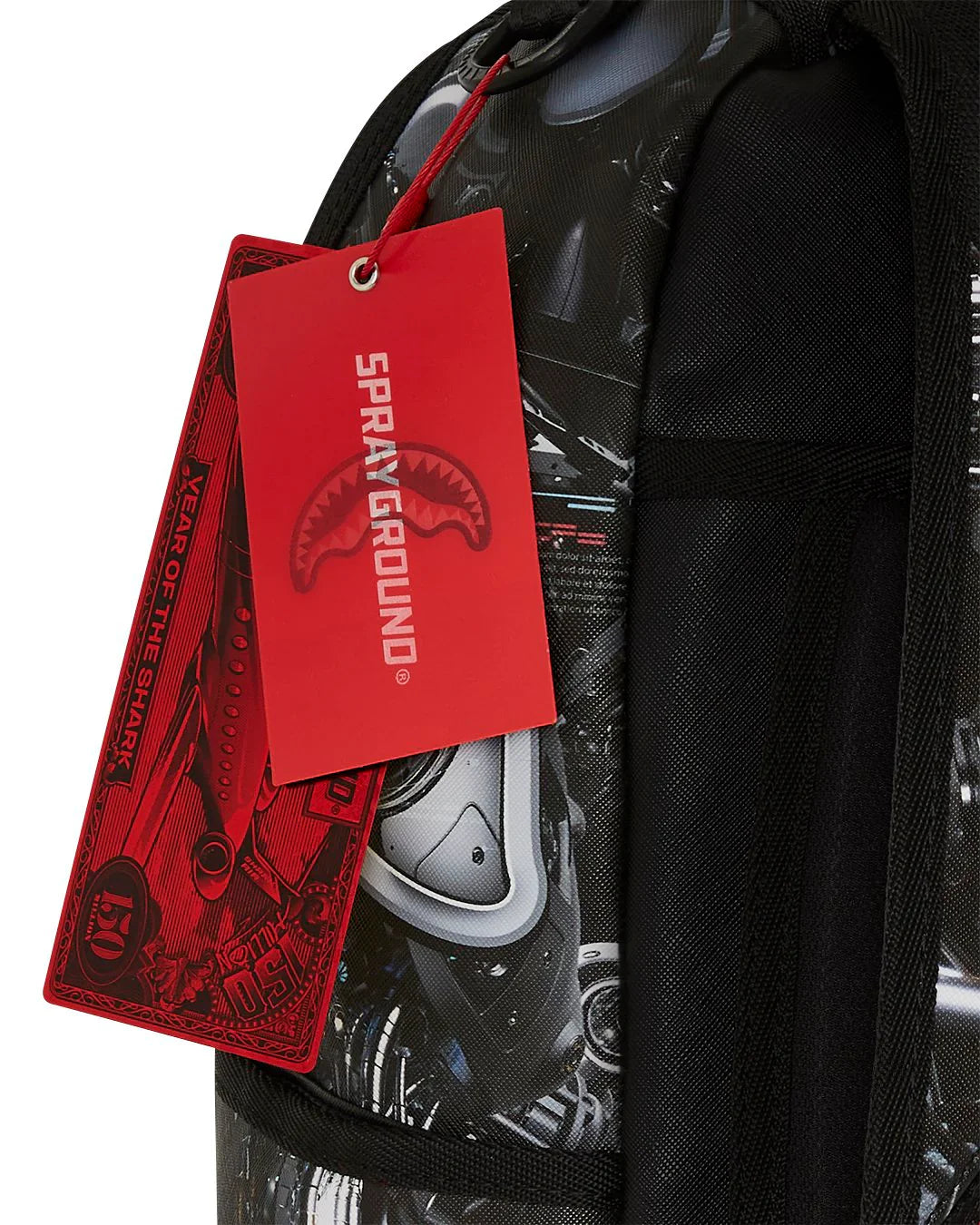 Sprayground - स्प्लिट साइबरशार्क Dlxsv बैकपैक