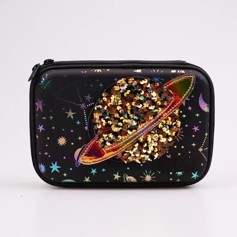 Smiggle - Aynalı Hardtop Kalem Kutusu-Dinossi