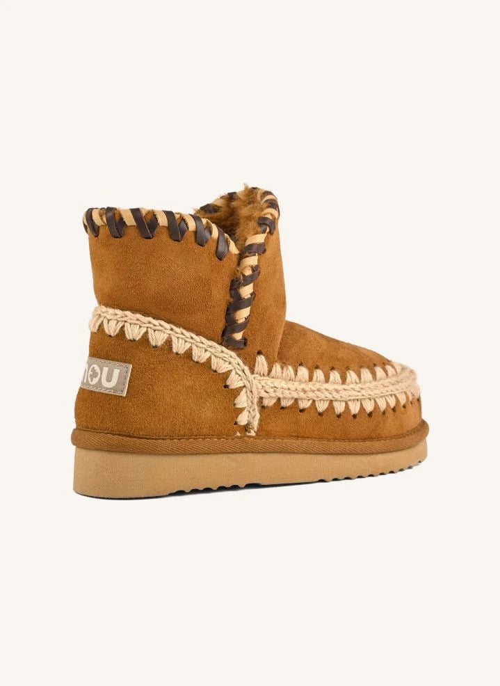 Mou - Eskimo Dikişli Botlar | Cognac
