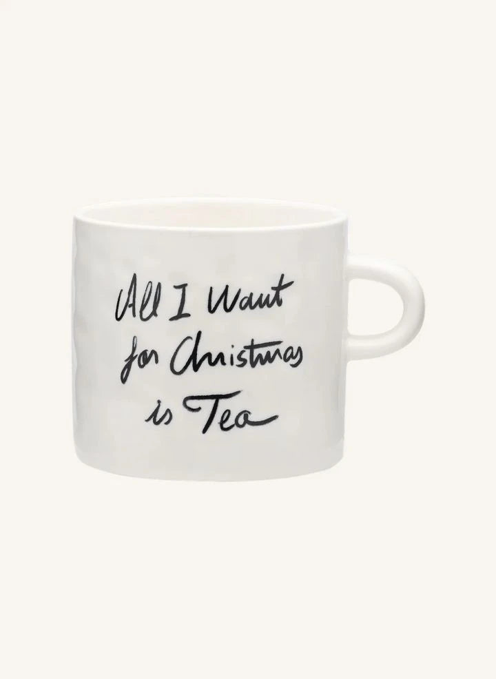 Anna + Nina - "All I Want Is Tea" Kupa | Beyaz