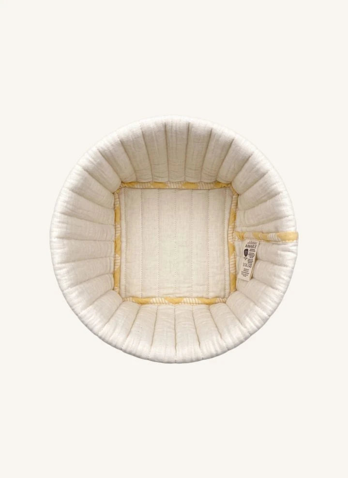Editions Aimable - Paul storage basket | Harlequin Poplin